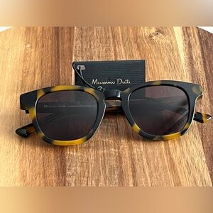 Men’s Massimo Dutti Round Tortoiseshell - Effect Sunglasses 🕶️ Like New